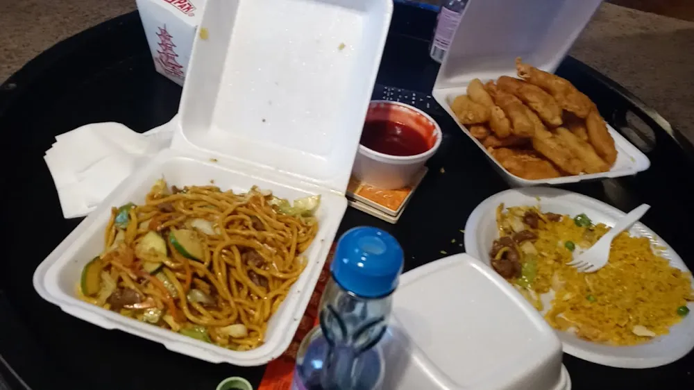 Orange Chicken Lo Mein